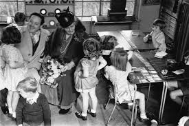 Maria Montessori with Kids